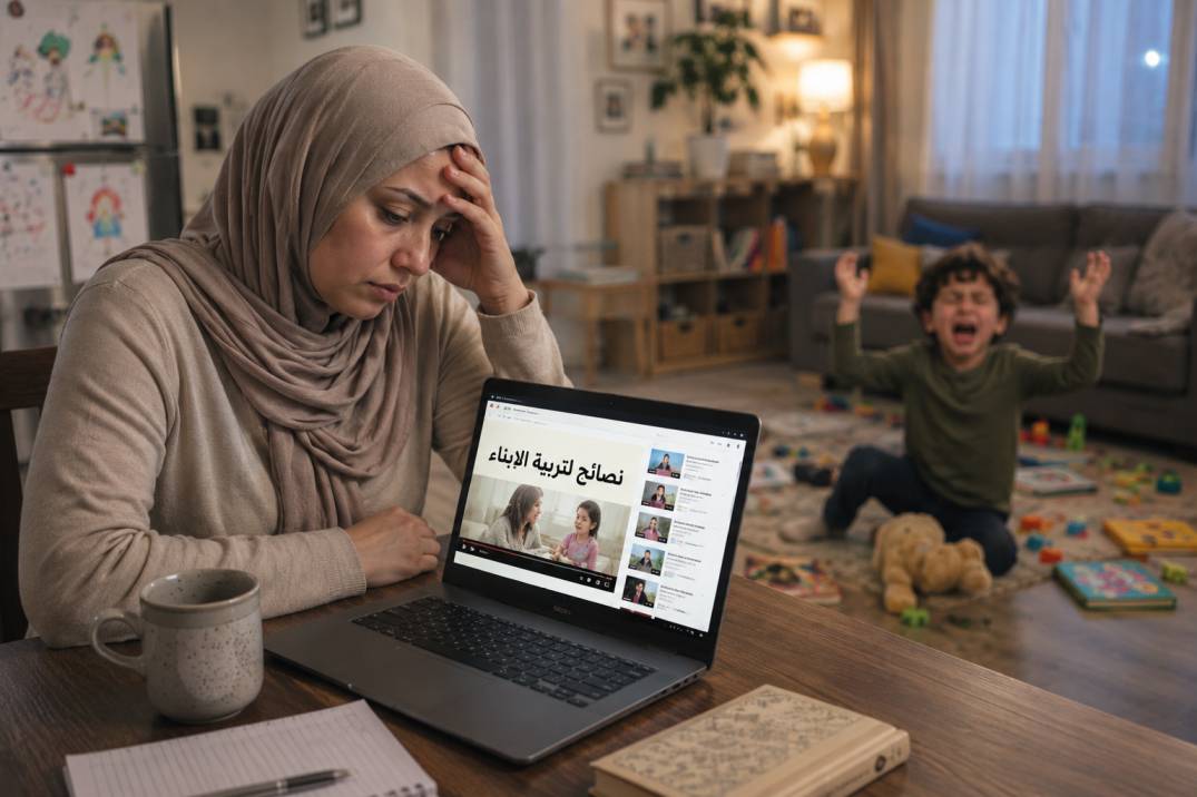 أم حائرة بين نصائح التربية المختلفة